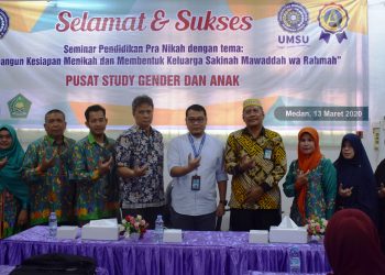 PSGA UMSU Gelar Seminar Pendidikan Pranikah Bagi Mahasiswa Semester Akhir