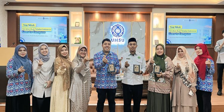 PSGA UMSU bersama Perwakilan BKKBN Provinsi Sumatera mengadakan Kegiatan Siap Nikah Gerakan Ayah Teladan Indonesia Goes to Campuss