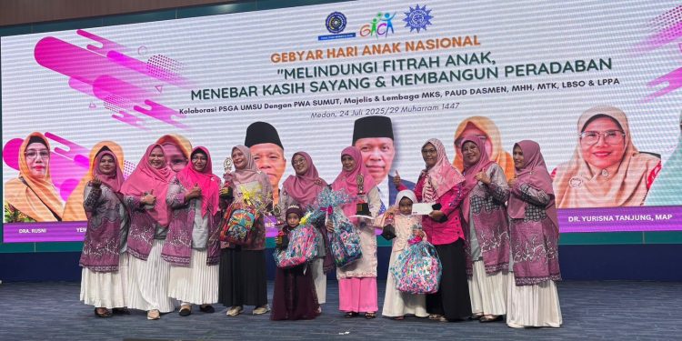 Pusat Studi Gender dan Anak UMSU bersama Pimpinan Wilayah Aisyiyah Sumut Peringati Hari Anak Nasional