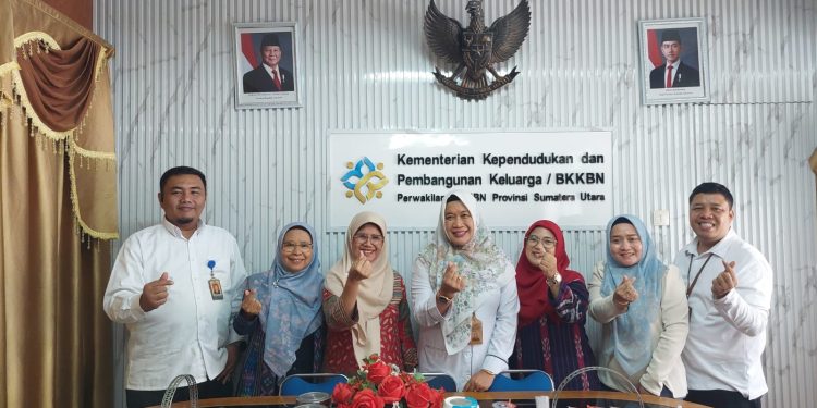 Audiensi dengan Kementrian Kependudukan dan Pembangunan Keluarga / BKKBN Perwakilan Provinsi Sumatera Utara
