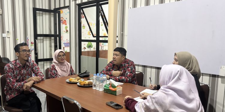 Kunjungan Perwakilan BKKBN Provinsi Sumatera Utara ke Pusat Studi Gender dan Anak (PSGA) UMSU Untuk Sinergi Program Tamasya (Taman Asuh Sayang Anak)